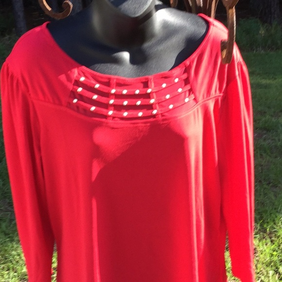 🌹NWT NY Collection Size 1XLarge Awesome Brand New Top Wardrobe Closet Must 🌹 - Picture 5 of 11